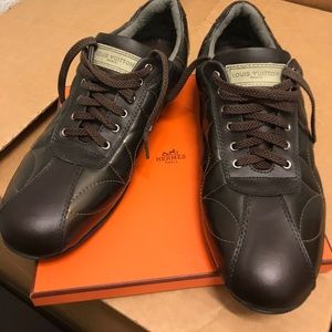Louis Vuitton Quilting bronze shoes