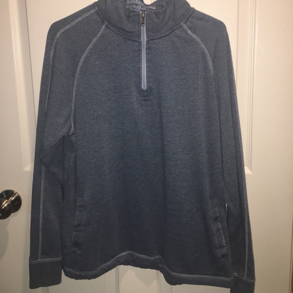 Margartaville quarter zip pullover.