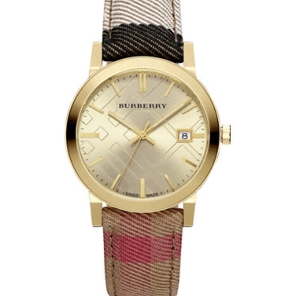 New real Burberry watch