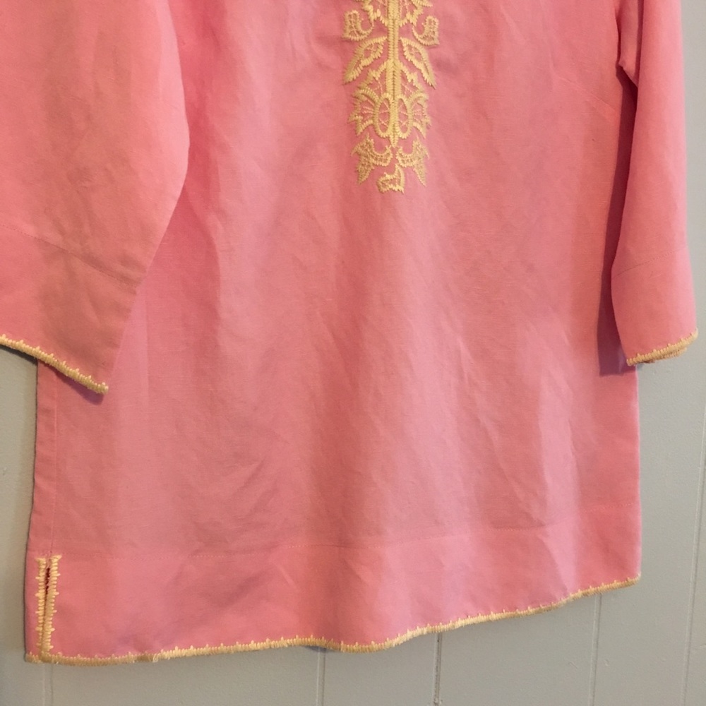 Pink Embroidered Top - Picture 3 of 4