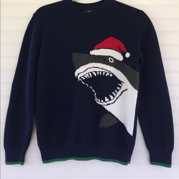 gap shark sweater