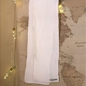 Columbia White Scarf