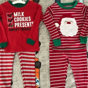 Carters Christmas pajamas, Size 3T