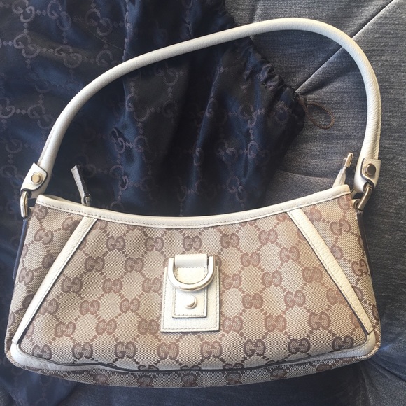 Gucci Hangbag Brown Signature Canvas - Picture 2 of 4