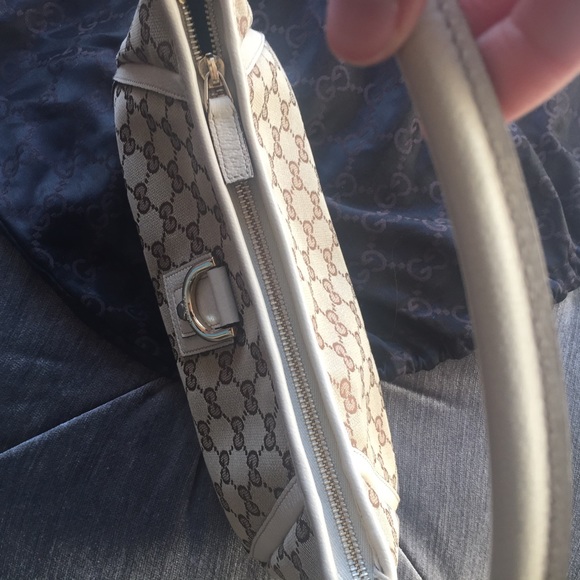 Gucci Hangbag Brown Signature Canvas - Picture 3 of 4