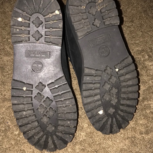 Juniors Size 5 Blk Timberland boots - Picture 3 of 4