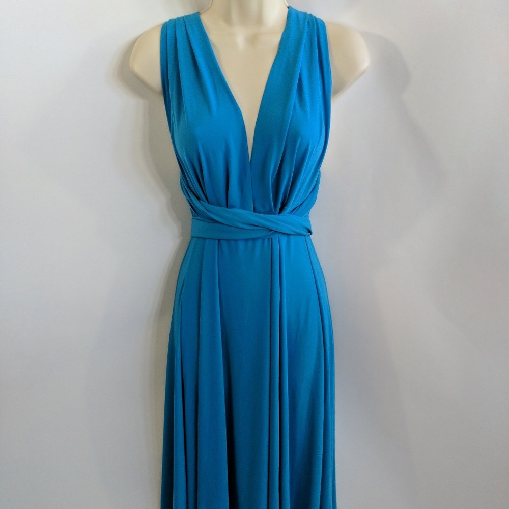 Aqua Blue Converible Dress size Small