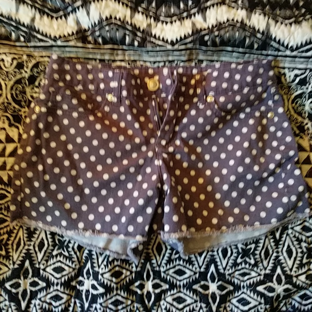 Polka dot shorts!