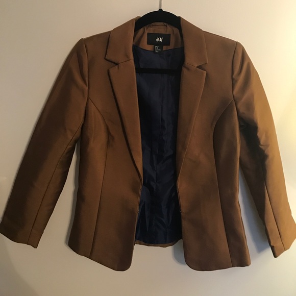 Tan H&M Blazer - Picture 1 of 4