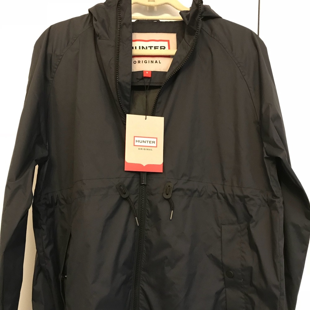 Hunter navy blue raincoat BRAND NEW