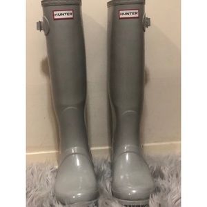 Tall Gloss Hunter Boots
