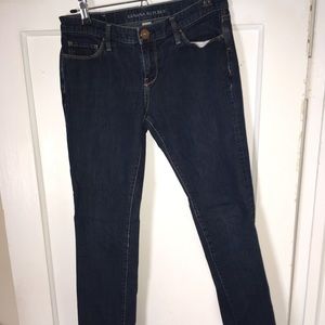 Banana Republic Size 27 Skinny Jeans, Dark Wash