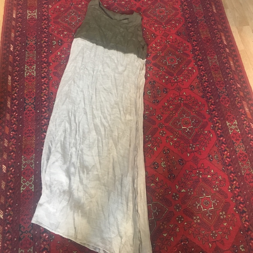 Long dress neutral colors