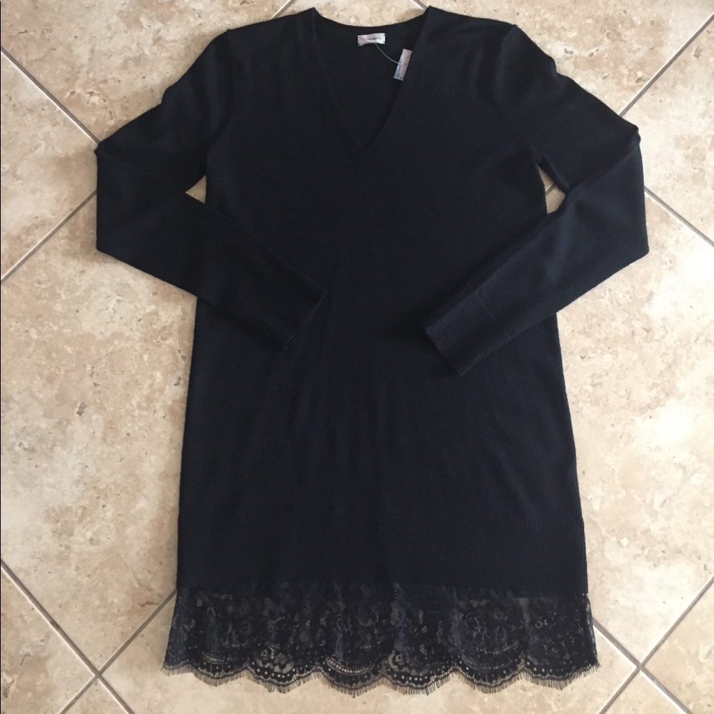 Cremieux Black Sweater