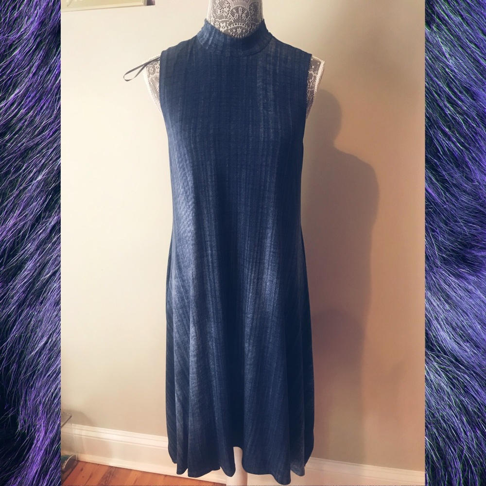 Hp🎊high Neck Sleeveless Dress