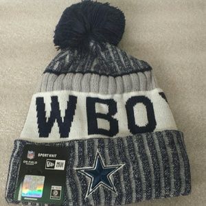 Cowboys beanie knit winter hat