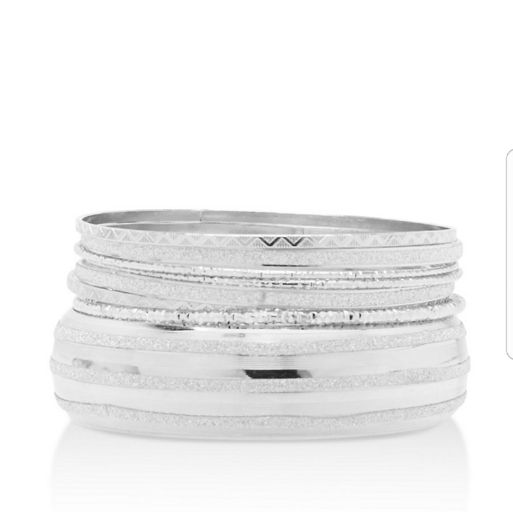 Glitter bangle set NWT