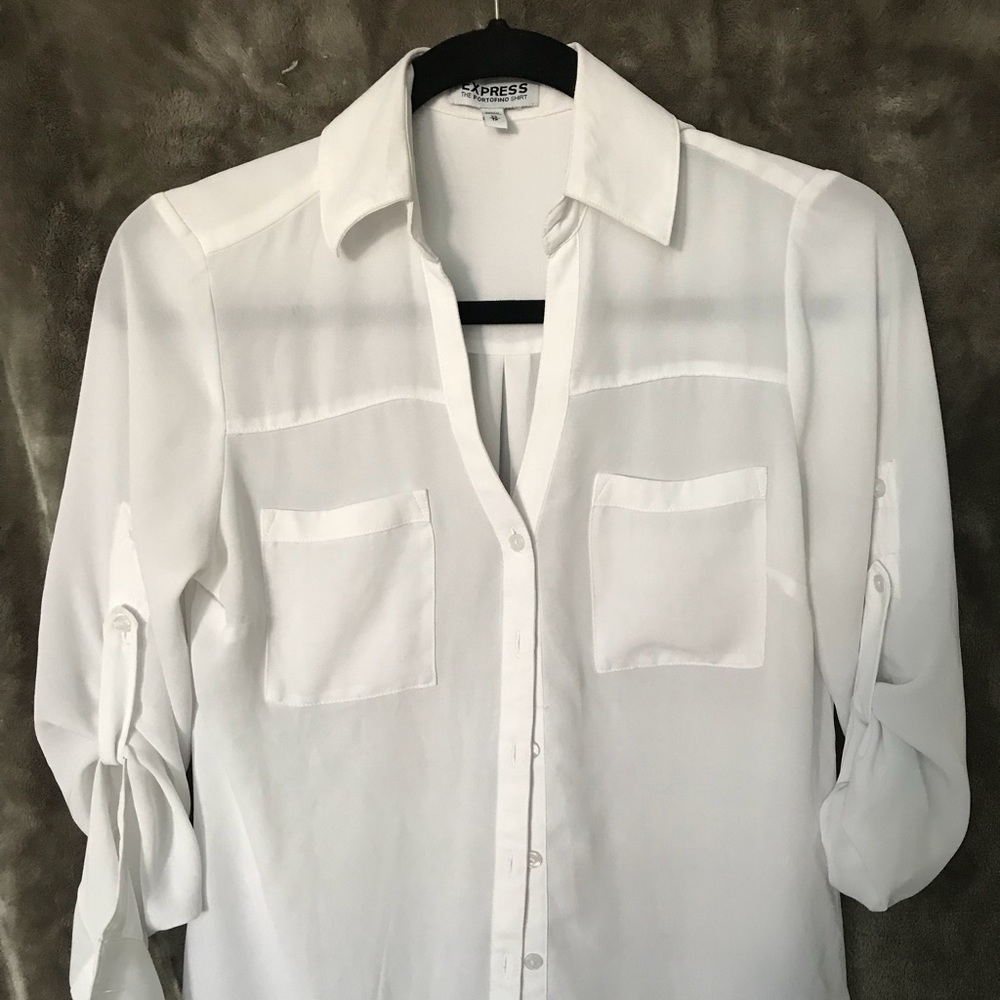 Express Portifino button up blouse