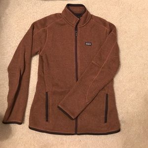 Brown Patagonia women's better sweater