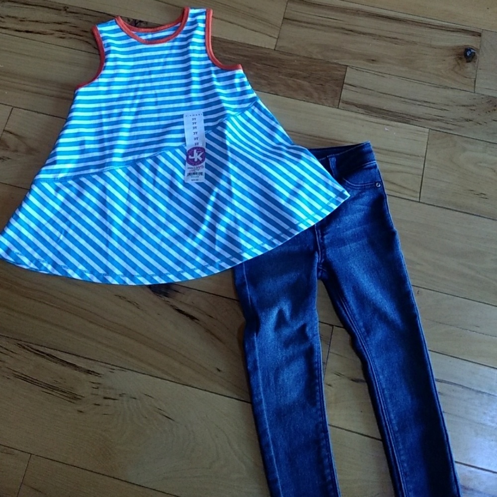 DKNY Jeans and Top