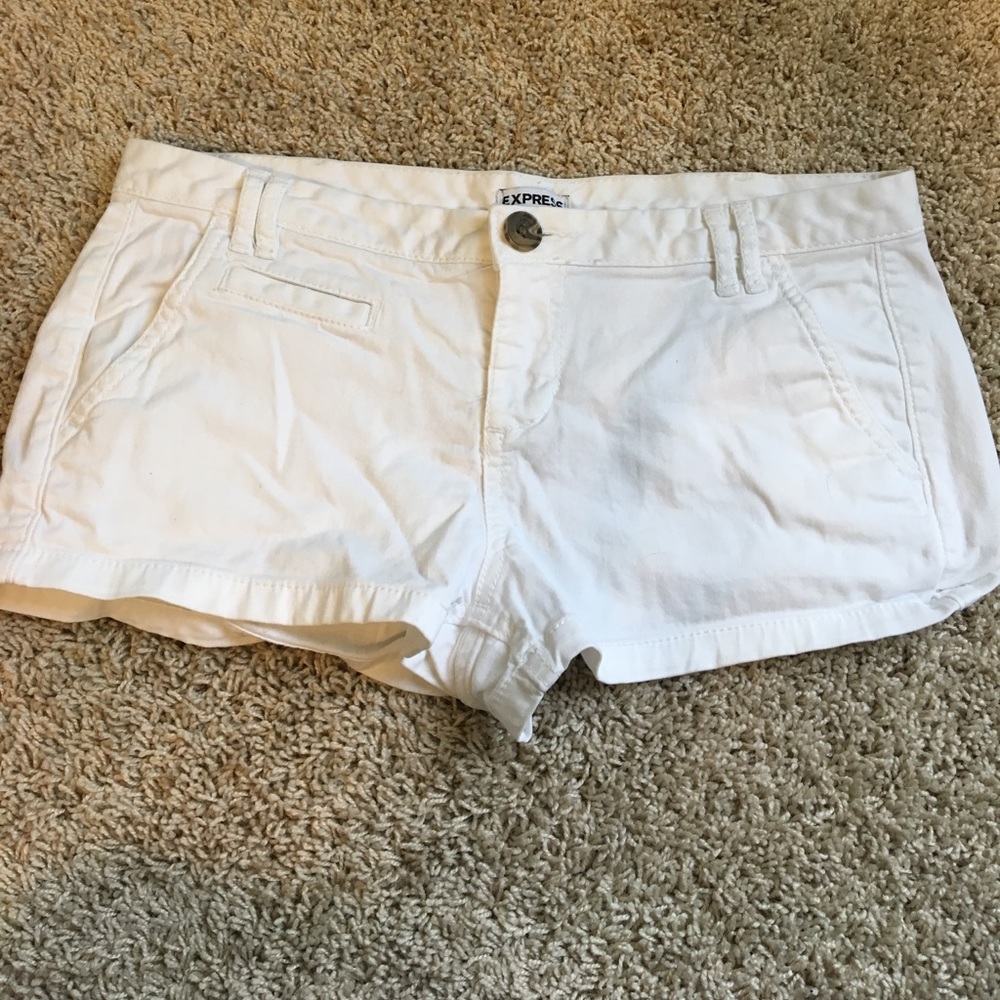 white shorts