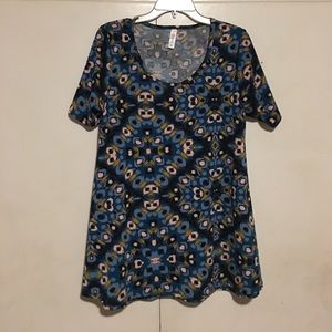 XL Perfect T Peacock Shirt LuLaRoe