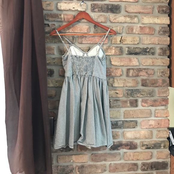 Striped denim dress - Picture 2 of 2