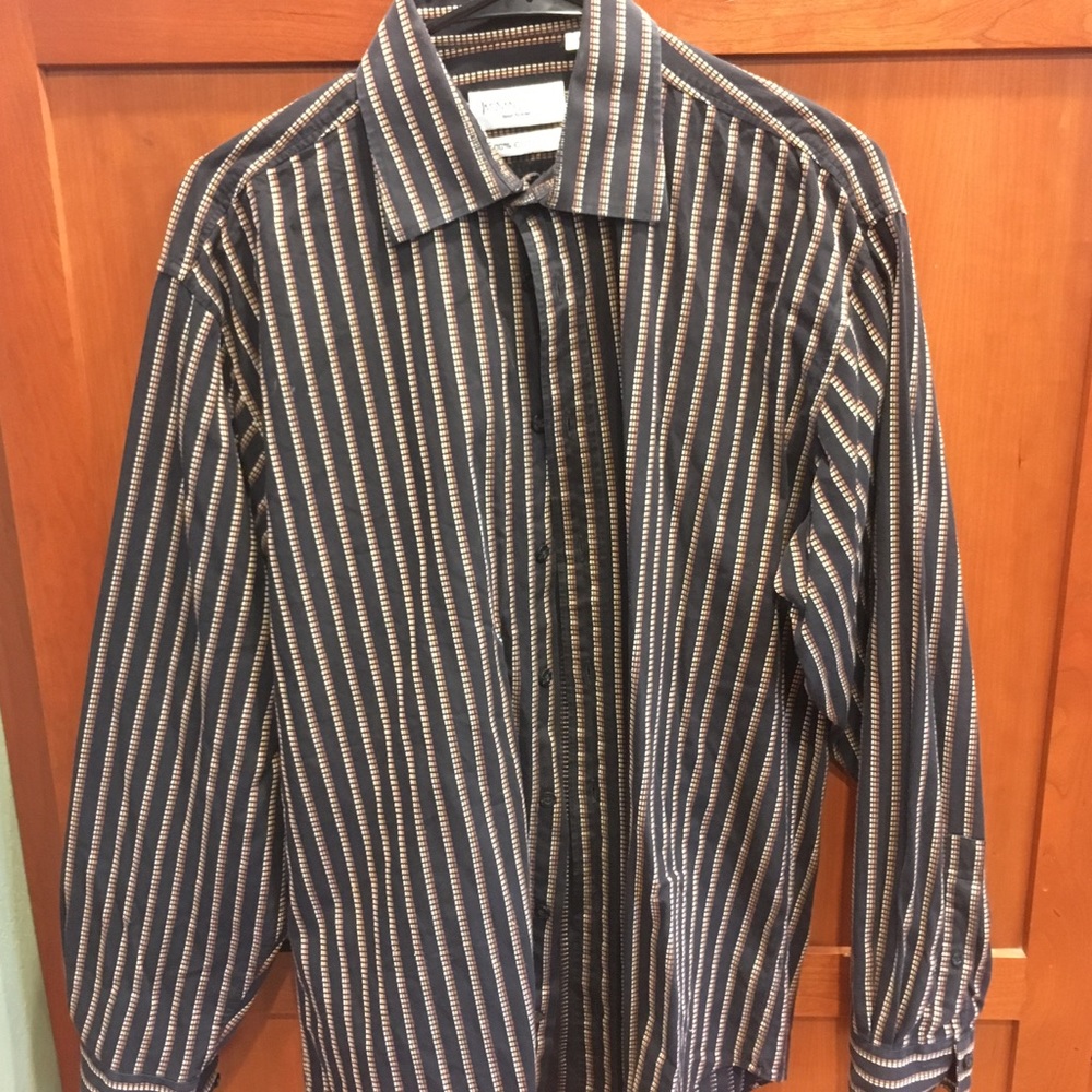 Yves Saint Laurent 3 stripe shirt