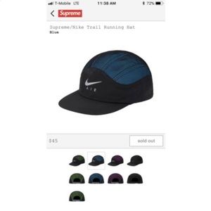 Supreme Nike Trail Training Hat