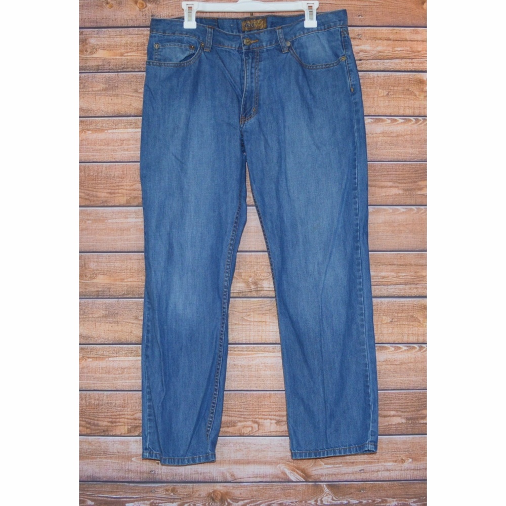 Blue Pronto Uomo Straight Leg Jeans