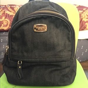 Michael Kors denim back pack