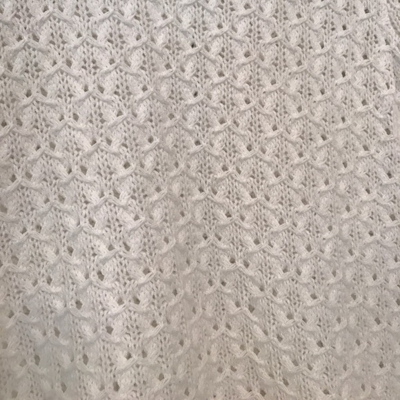 Catch My I Lightweight White High Low Sweater - Picture 2 of 3