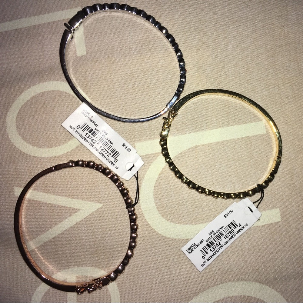 3 brand new givenchy bracelets