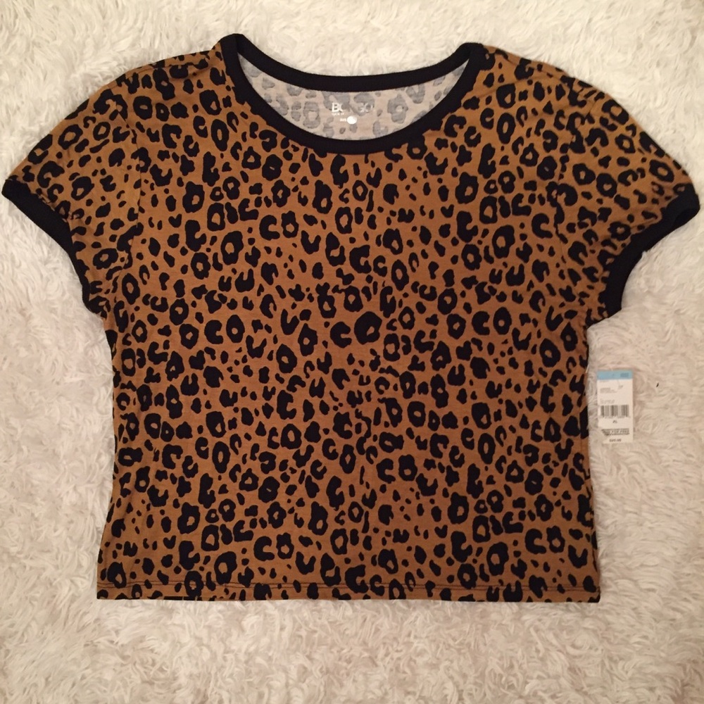 Leopard Print Tee - NWT