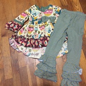 4T 2 piece Jelly The Pug Outfit