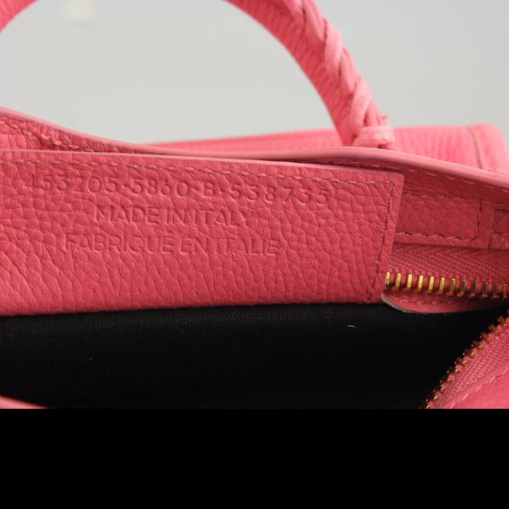 SOLD! Balenciaga Nano City Pink Satchel - Picture 3 of 6