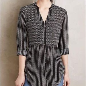 Anthropologie Maeve Tunic Blouse