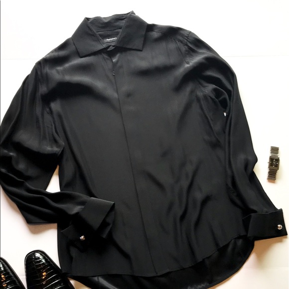 kenneth cole french cuff shirt