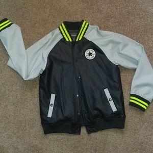 Converse Leather Varsity jacket