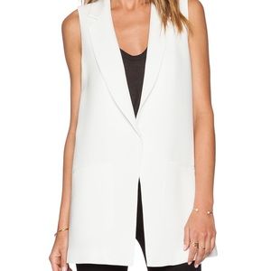 White Elizabeth and James vest / dress NWT