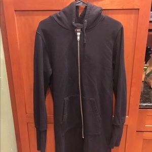 Oak NYC extended hoodie/cape