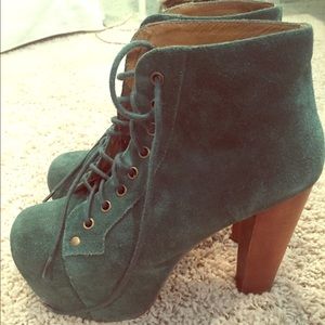 Green Jeffrey Campbell Lita Bootie