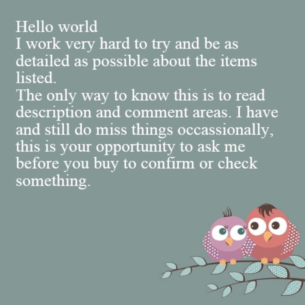 Buyer & Seller Resposibility