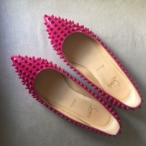 Christian Louboutin Pigalle Spikes Flats size 40