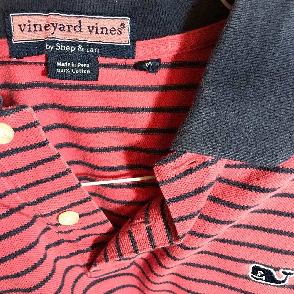Vineyard Vines Stripe Polo - Picture 3 of 3