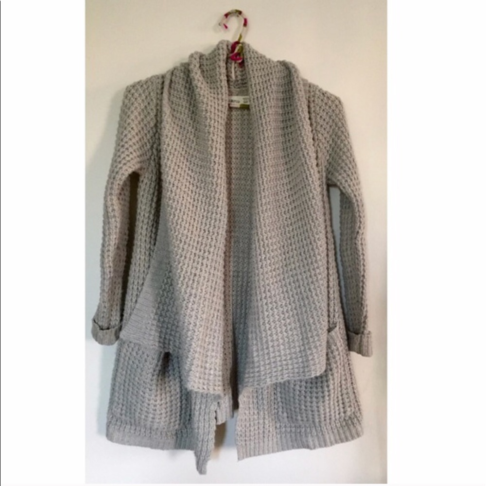 UO byCORPUS chunky waffle cardigan sweater