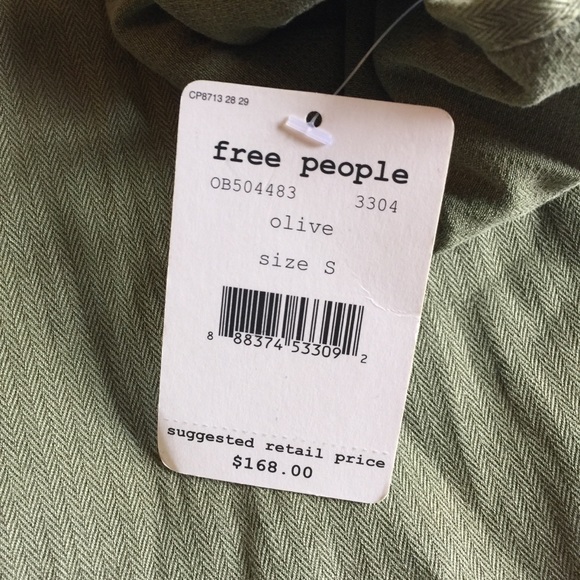 NWT Free People Military Embellished Jacket Small - Picture 5 of 8