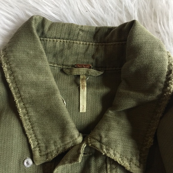 NWT Free People Military Embellished Jacket Small - Picture 7 of 8