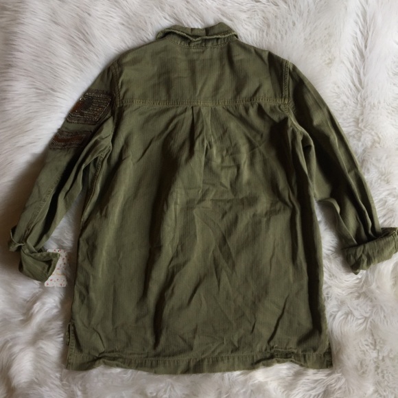 NWT Free People Military Embellished Jacket Small - Picture 8 of 8