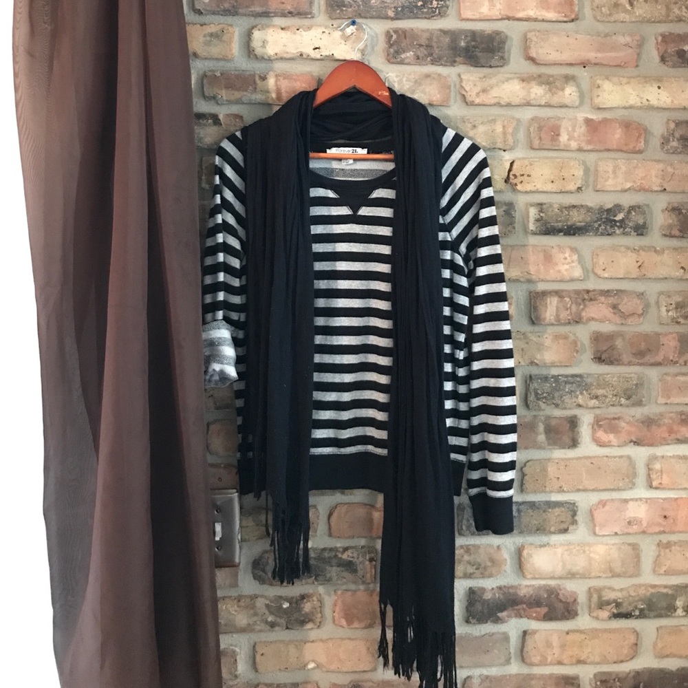 Soft striped sweater